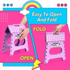 Delxo Folding Step Stool 11 Inch, 300 Lbs Step Stool - Image 8