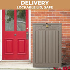 55 Gallon Package Delivery Box for Outside, Weather Resistant UV Protection - Image 6