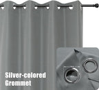 BONZER Extra Wide Waterproof Outdoor Curtains - Image 2