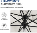 ABCCANOPY Solar Led Patio Umbrella - Image 7