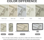 RYB HOME Outdoor Curtains for Patio Waterproof Privacy Thermal Insulated | - Image 8