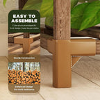 Bamworld 2 Sets Plant Stands Indoor Tall Shelves Outdoor - Image 5
