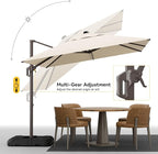 9x12 FT Cantilever Patio Umbrella - Image 3