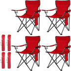 Damei century 4Pack Folding Camping Chairs, Portable by Dameicentury