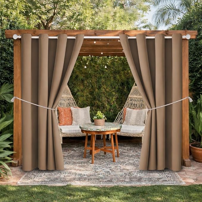 Water Proof Outside Curtains by DivaenCamino