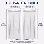 PureFit Outdoor Curtains for Patio Waterproof Weatherproof Outside Curtains | - Image 6