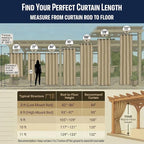 Outdoor Indoor Curtains W52 x L108 - Image 3