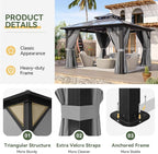 Aoxun 12'x12' Hardtop Gazebo - Image 6