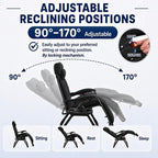 Yaheetech 26" Zero Gravity Chair Adjustable, - Image 6