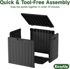 30 Gallon Outdoor Storage Box Waterproof UV Resistant Deck Box | Resin lockable - Image 5