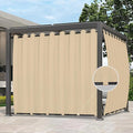Easy-Going Outdoor Curtains for Patio 1 Panel, 150x84 inch, Weatherproof by Easy-Going