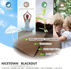 NICETOWN Outdoor Patio Curtain Windproof and Waterproof, Grommet Top & Bottom - Image 6