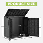 LHBcraft Waterproof Outdoor Storage Box 36 Cu Ft - Image 6