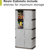 Rubbermaid Freestanding Storage Cabinet Five Shelf - Image 3