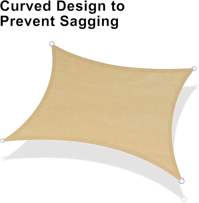 LOVE STORY Custom Size 5' x 10' Sun Shade Sail - Image 6