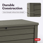 Keter Westwood 150 Gallon Resin Large Outdoor Storage Box - Image 8