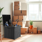 51 Gallon Outdoor Deck Box, Lockable Waterproof Outdoor Storage Boxes - Image 5