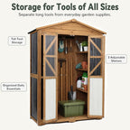 Ketive Outdoor Storage Cabinet, 72-Inch Tall, - Image 7