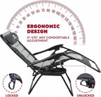 Colegence Oversized Padded Zero Gravity Chairs, 0-170° lock, removable side - Image 4