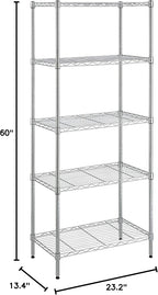 Amazon Basics 5-Shelf Adjustable Storage Shelving Unit - Image 11