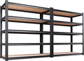 71.2''H Storage Shelves, 2500lbs Garage Shelving, Adjustable Heavy Duty by KORVENA