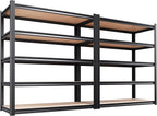 71.2''H Storage Shelves, 2500lbs Garage Shelving, Adjustable Heavy Duty by KORVENA