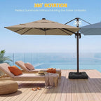 9x12 FT Patio Cantilever Umbrella - Image 5