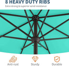 10FT Patio Umbrella, Outdoor Umbrella - Image 4