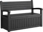 80 Gallon Lockable Deck Bench by WTFGO