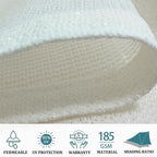 Shade&Beyond Custom Sun Shade Sail 8'x12'RectangleSun Sail Shades Patio UV - Image 3