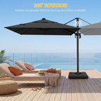 10x10 FT Patio Cantilever Umbrella - Image 3