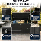 320 Gallon Resin Deck Box, Package Delivery Box - Image 3