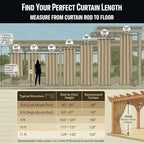 DIVA EN CAMINO DEC Outdoor Patio Curtain Waterproof Darkening Thermal Insulated - Image 3