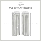 Exclusive Home Cabana Solid Indoor/Outdoor Light Filtering Hook-and-Loop Tab - Image 9