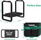 TomCare Garden Kneeler and Seat, 11.14" Kneeling Pad Sturdy Garden Bench | - Image 2