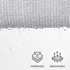 Shade&Beyond Custom Sun Shade Sail 7'x8'x10.6' Triangle Sun Sail Shades Patio - Image 3
