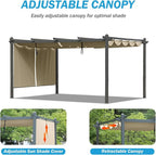12 x 14 ft Outdoor Pergola - Image 5