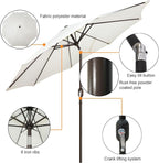 9' Outdoor Patio Umbrella, Outdoor Table Umbrella, Yard Umbrella, Market - Image 2