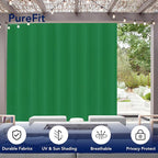 PureFit Outdoor Curtains for Patio Waterproof Weatherproof Outside Curtains | - Image 3