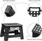 Delxo 9 Inch Kids Step Stool, 300 Lbs Folding Step Stool - Image 3