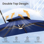 9x12 FT Outdoor Cantilever Patio Umbrella - Image 4