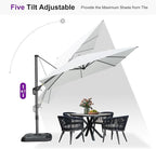 PURPLE LEAF Outdoor Umbrella - Image 6