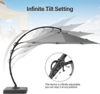 11ft Patio Cantilever Umbrella - Image 5
