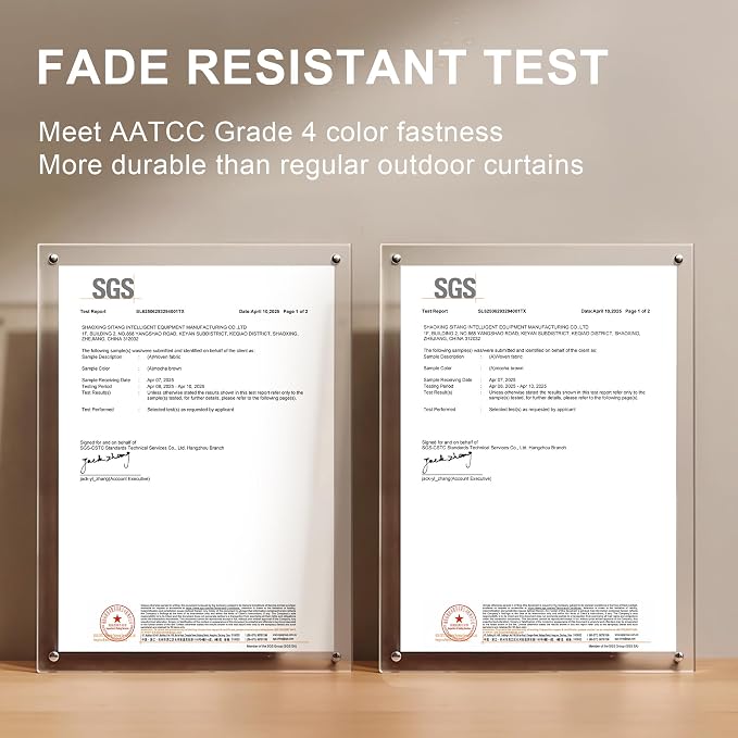 RYB HOME Fade-Resistant Extra Wide Outdoor Curtains - Image 4