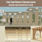DIVA EN CAMINO DEC Outdoor Patio Curtain Waterproof Darkening Thermal Insulated - Image 3