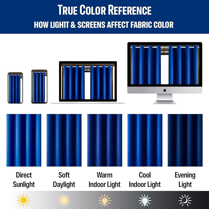 Waterproof Outdoor Curtain W84 x L120 - Image 6