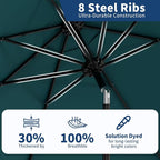 9FT Patio Umbrella Outdoor - Image 5