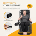 NEWBULIG Zero Gravity Chair, Folding Patio Recliner - Image 7