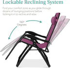 Best Choice Products Oversized Zero Gravity Chair, Folding Outdoor Patio - Image 6