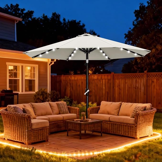 ABCCANOPY Durable Solar Led Patio Umbrellas - Image 2